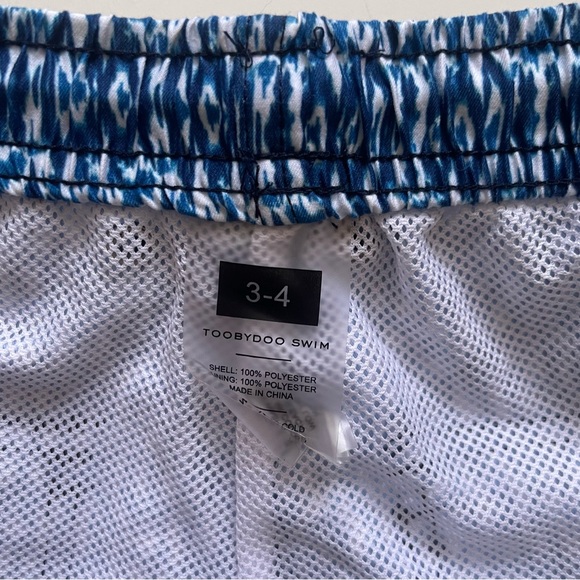 ToobyDoo Boys Hookipa Swim Shorts - Size 3-4 - Picture 9 of 13
